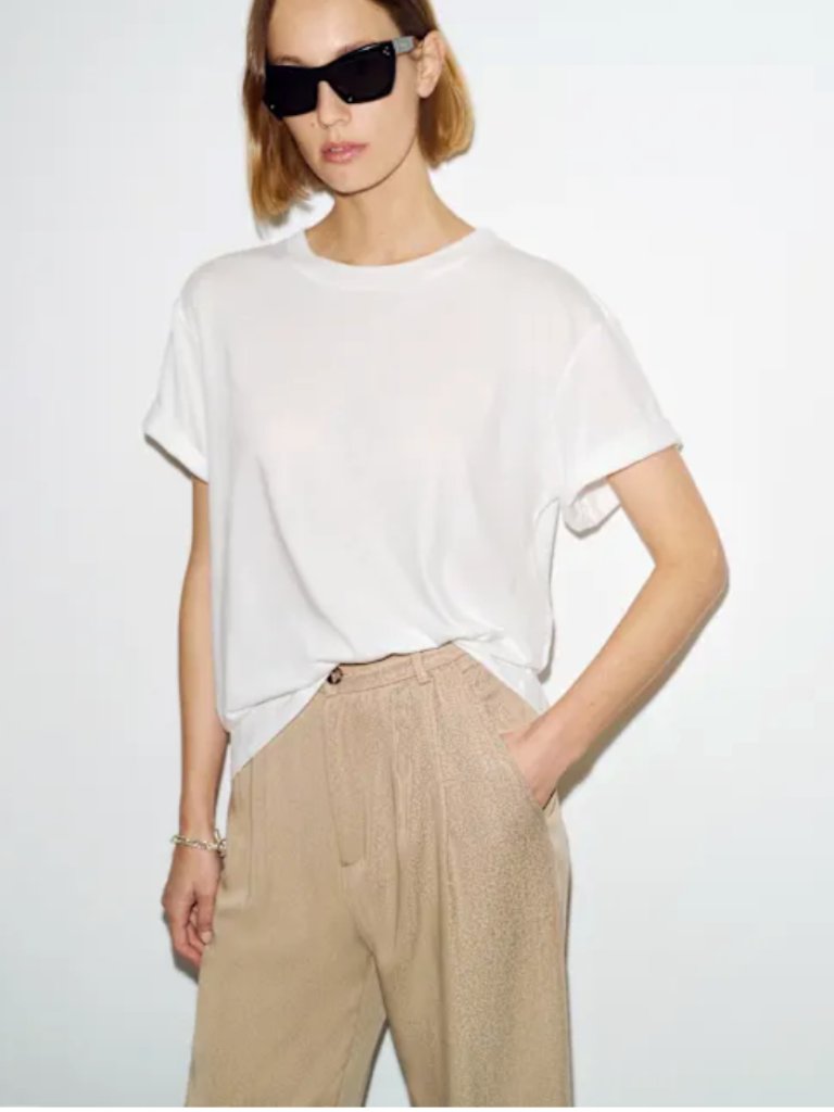 Reformation Liam Oversized Tee